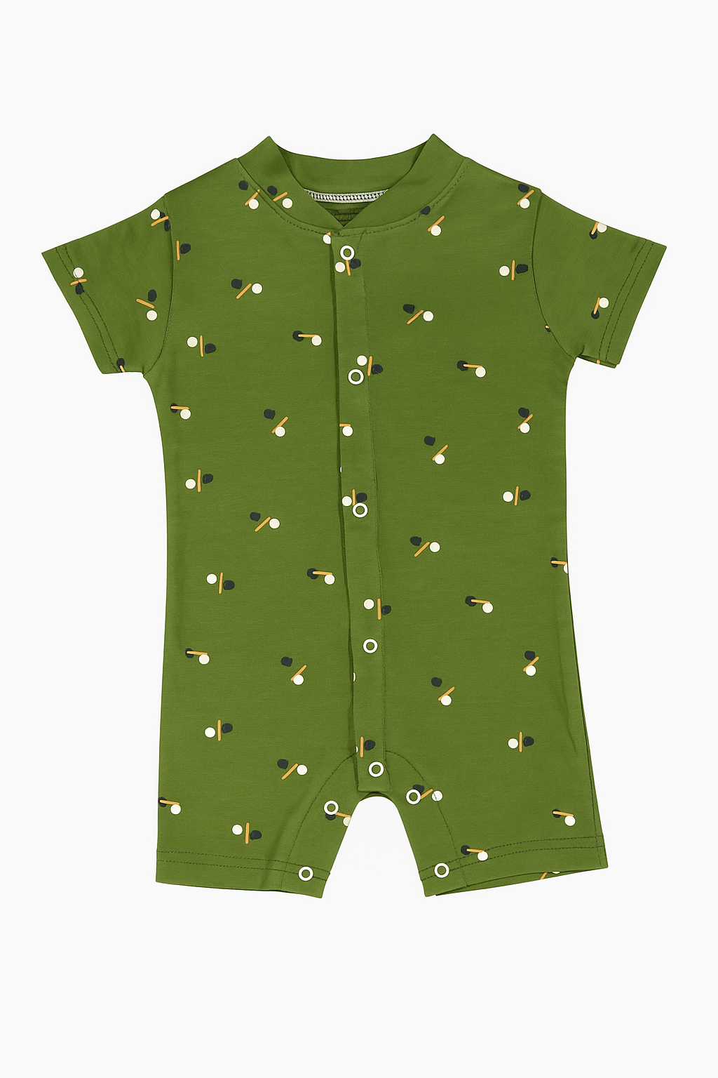 Romper Verde Olivo Estampado