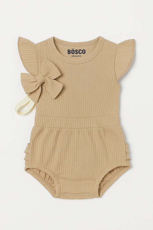 Conjunto Beige "Sol de Miel" – 3 piezas para bebes