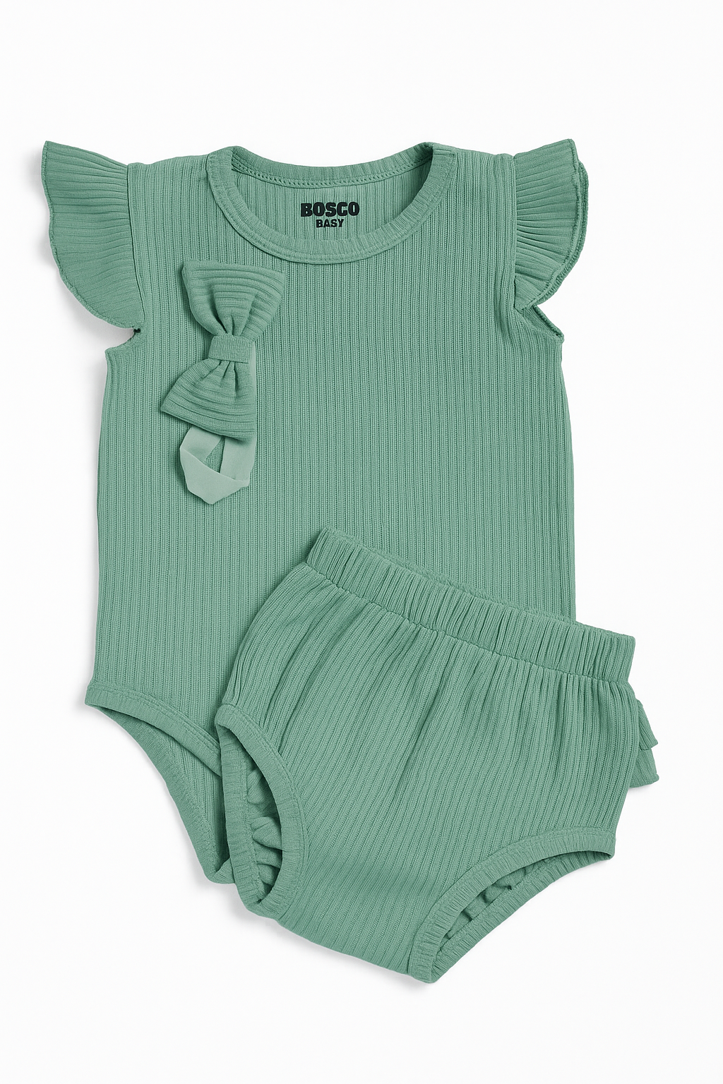 Conjunto "Aqua green" – 3 piezas para bebes