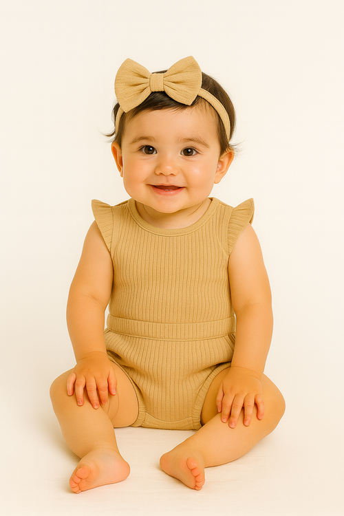 Conjunto Beige "Sol de Miel" – 3 piezas para bebes